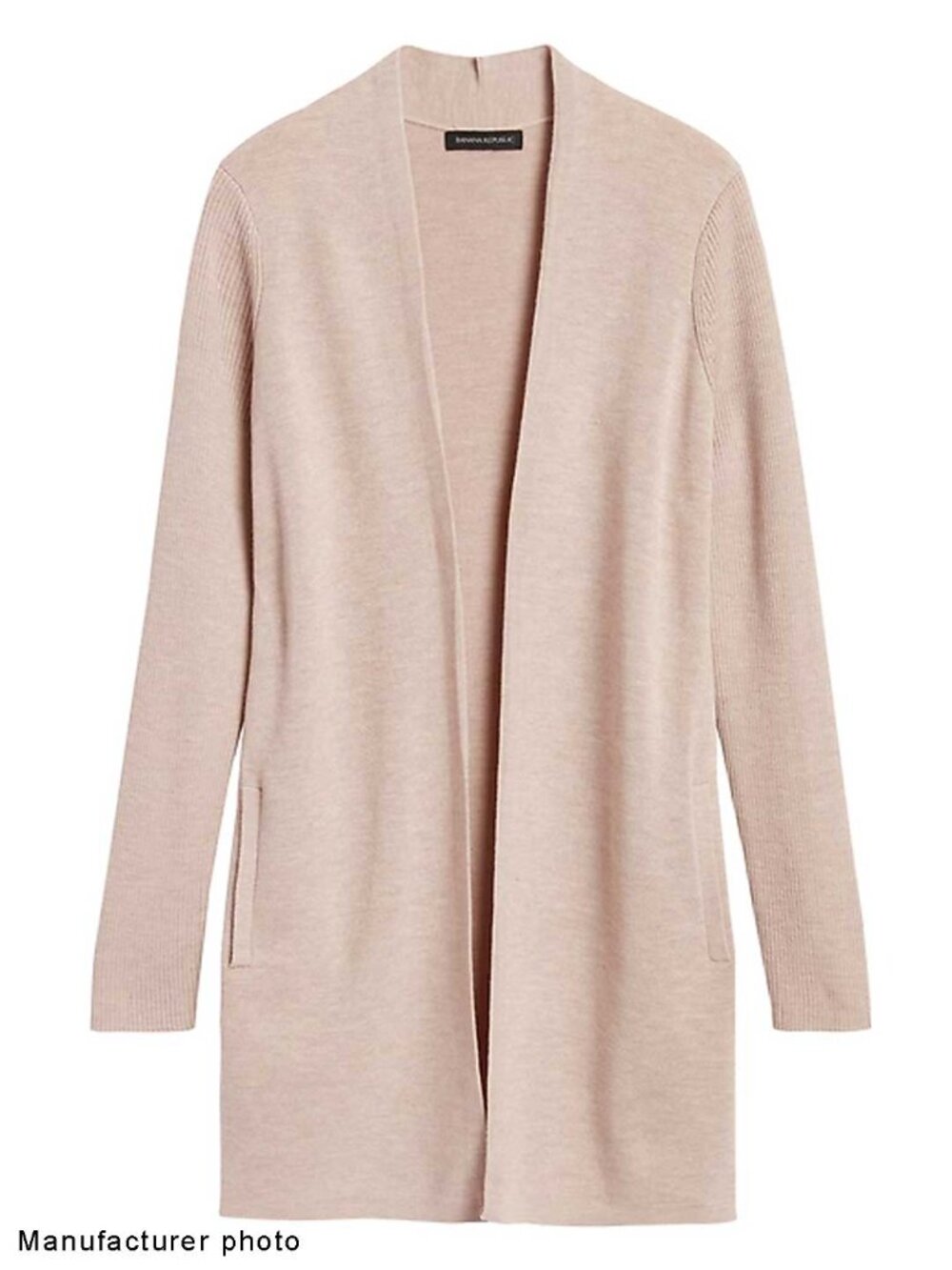Banana Republic Merino Blend Long Open-Front Cardigan Small - Picture 10 of 10